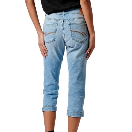 Pantacourt Bleu Femme Kaporal LOLIE24