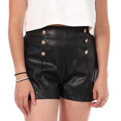 Short Noir Similcuir Femme Monday Premium