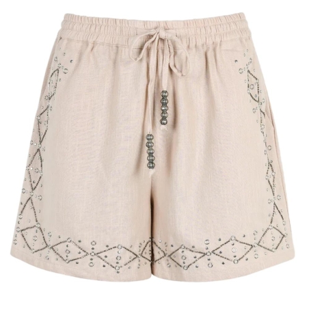 Short Beige Femme An'ge Ramalo