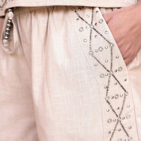 Short Beige Femme An'ge Ramalo