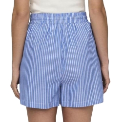 Short Bleu à Rayures Femme Only Arja