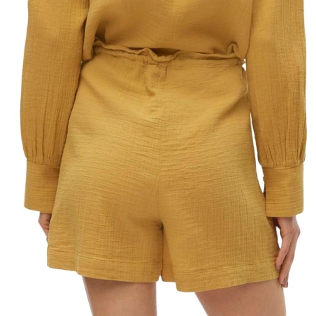 Short Jaune Femme Vero Moda Rikke