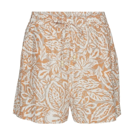 Short Orange/Ecru Femme Vero Moda Nethe