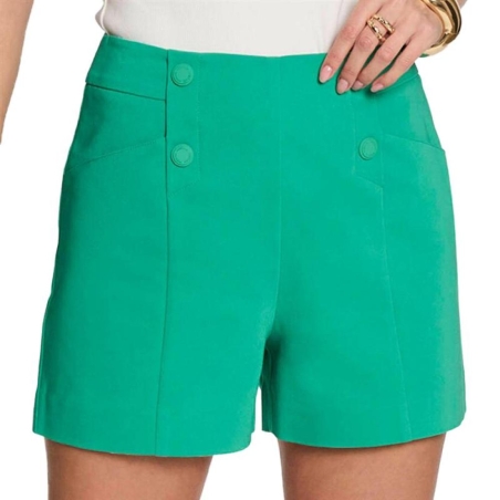 Short Vert Femme Morgan City