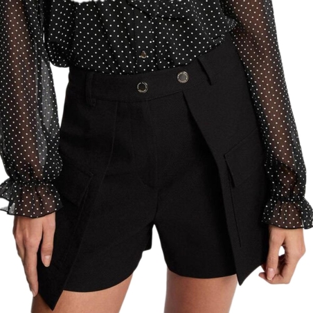 Short Noir Femme Morgan Structuré