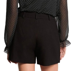 Short Noir Femme Morgan Structuré