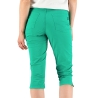 Pantacourt Corsaire Vert Femme TBS SANTACOR