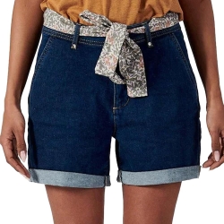 Short en Jeans Bleu Foncé Femme Kaporal VAURE