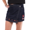 Jupe Short Bleu Femme Jennyfer DILYB