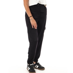 Pantalon Fluide Noir Femme Lee Cooper Okarta