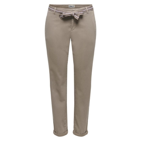 Pantalon fluide Beige Femme Only Bolin