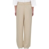 Pantalon en lin Écru Femme JDY Say
