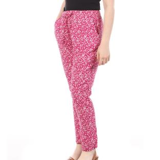 Pantalon Rose/Blanc Femme Only Nova Life