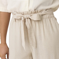 Pantalon en lin Beige Femme JDY Say