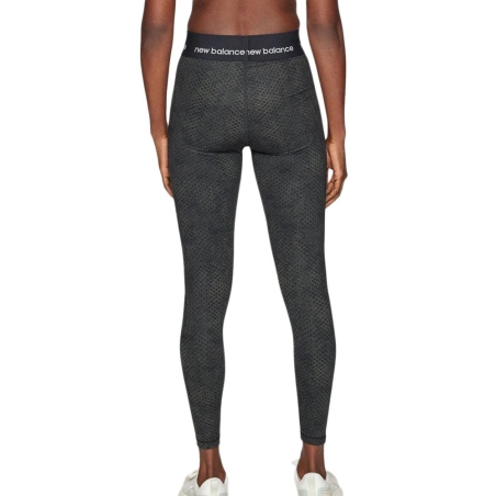 Legging Gris Femme New Balance Sleek 25