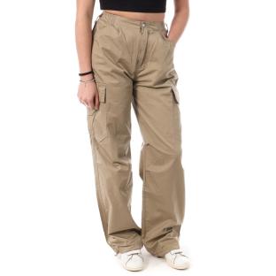 Pantalon Cargo Marroné Femme Monday Premium 3178