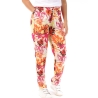 Pantalon Orange à fleurs Femme Only Nova Life