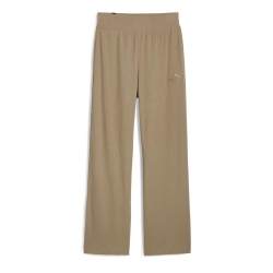 Pantalon Marron Femme fluide Femme Puma waist Stght