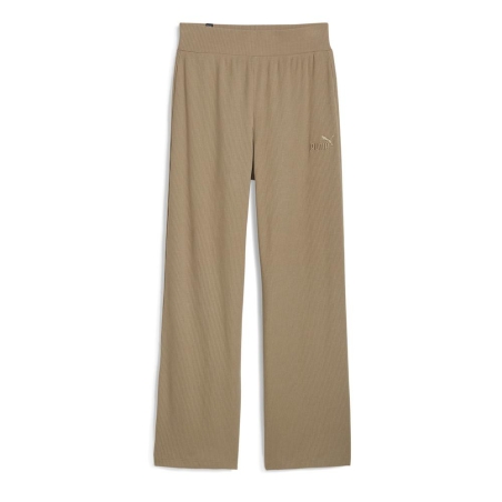 Pantalon Marron Femme fluide Femme Puma waist Stght