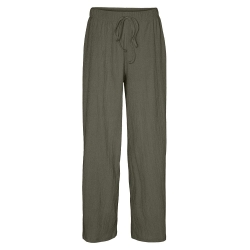 Pantalon Fluide Kaki Femme Vero Moda Luna