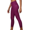 Legging Violet Femme Nike Fast Crop