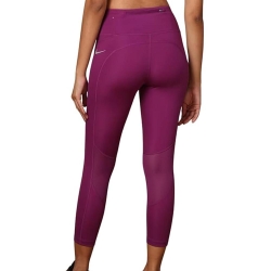 Legging Violet Femme Nike Fast Crop