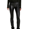 Pantalon Simili cuir Noir Femme Noisy May Coated