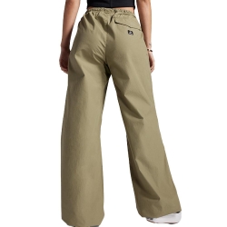 Pantalons fluide Cargo Kaki Femme Converse Parachute Mossy Sloth