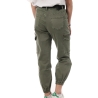 Pantalon Cargo Ceinture Kaki Femme Monday Premium LW-357