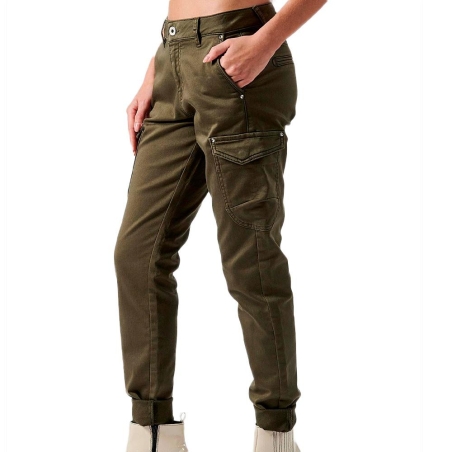Pantalon Kaki Femme Kaporal Derah