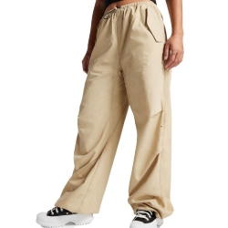 Pantalons fluide Cargo Beige Femme Converse Parachute Mossy Sloth