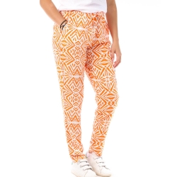 Pantalon Orange à Motifs Femme Only Nova Life