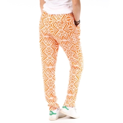 Pantalon Orange à Motifs Femme Only Nova Life