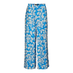 Pantalon fluide Bleu/Gris Femme Vero Moda Maja