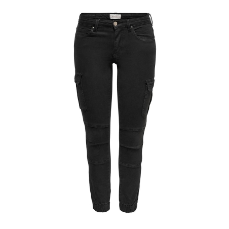 Pantalon Cargo Noir Femme Only Missouri
