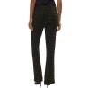 Pantalon Noir/Doré Femme Vero Moda Lucy Hw Glitter