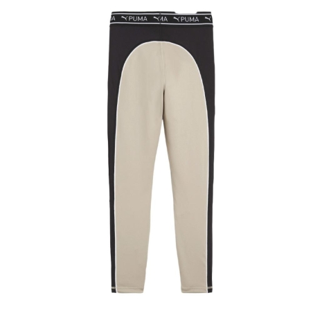 Legging Beige/Jaune Fluo/Noir Femme Puma 525027