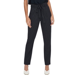 Pantalon Fluide Marine à rayures Femme JDY Tanja