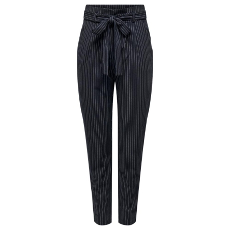 Pantalon Fluide Marine à rayures Femme JDY Tanja