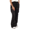 Pantalon fluide Noir Femme Monday Premium Parachute