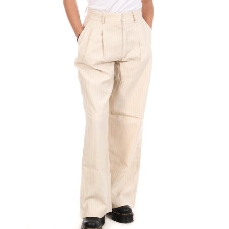 Pantalon Fluide Beige Femme Vero Moda Kendal