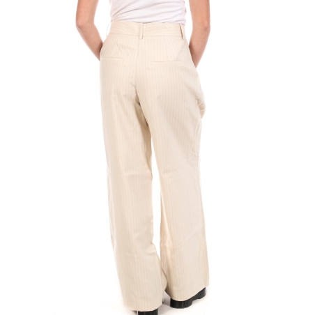 Pantalon Fluide Beige Femme Vero Moda Kendal
