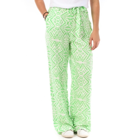 Pantalon Vert Femme Only Nova Life Palazzo