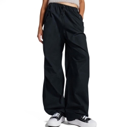 Pantalon fluide Cargo Noir Femme Converse Parachute