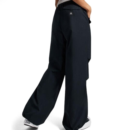 Pantalon fluide Cargo Noir Femme Converse Parachute