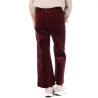 Pantalon en Velours Prune Femme Oraije Flare