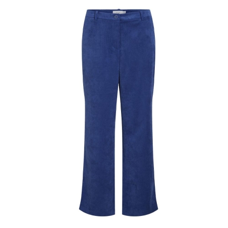 Pantalon fluide Bleu Femme Vila Courdie