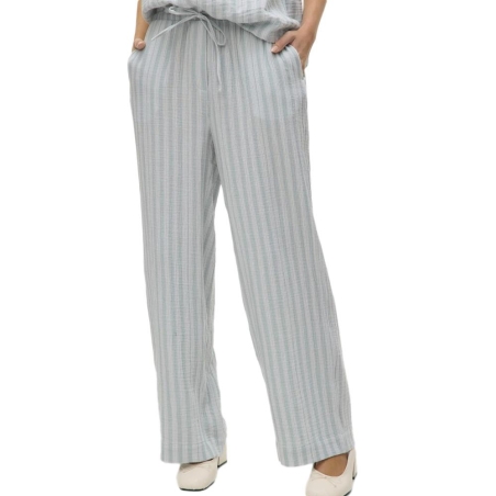 Pantalon fluide Bleu Femme Vero Moda Nanna