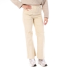 Pantalon en Velours Beige Femme Oraije Pedro