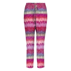 Pantalon Rose/Marine à Motifs Femme Only 15222230